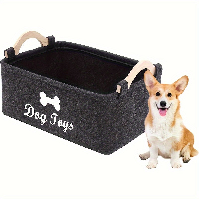 Pet Toy Box - Basket Organizer