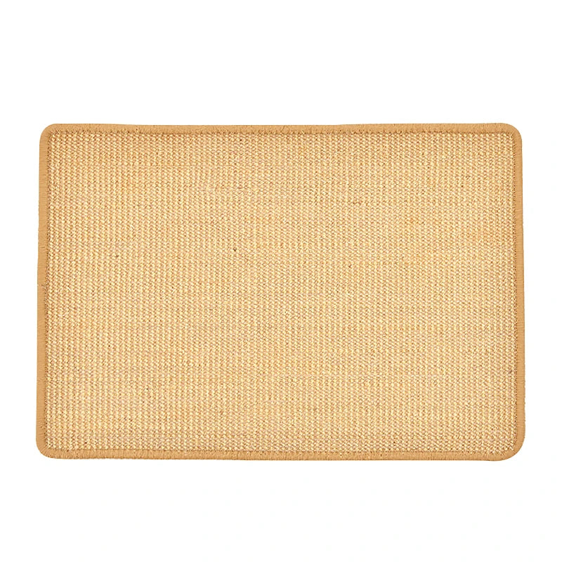 Sisal Cat Scratcher Mat - Furniture Protector for Cats, Ideal for Nail Sharpening and Scratching