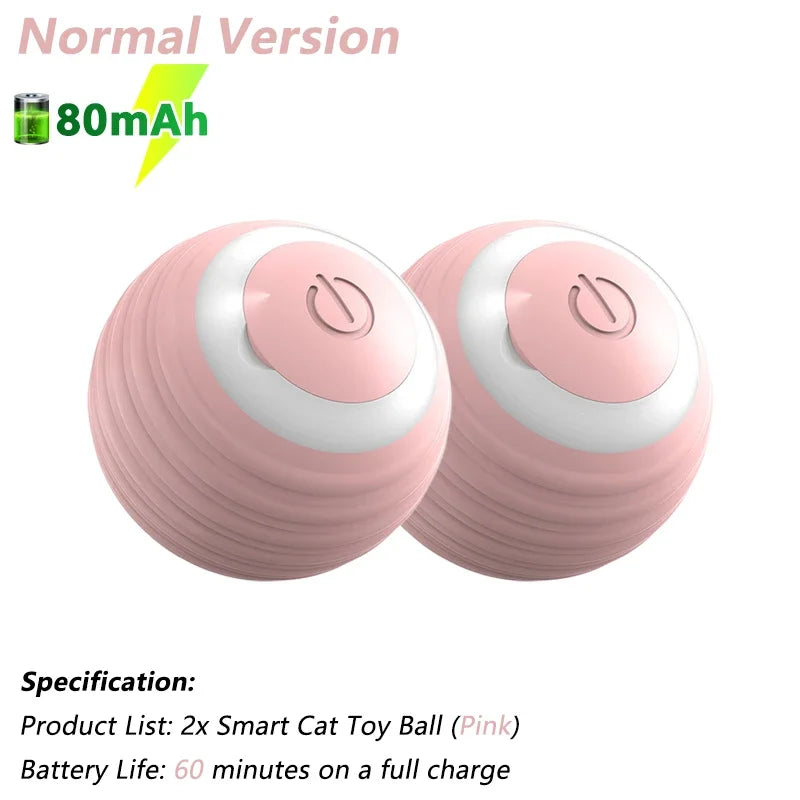 Electric Interactive Rolling Ball for Cats - Smart Rotating Toy and Game Accessory